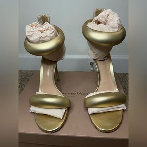 Gianvito Rossi Bijoux 105 mm Leather Sandals